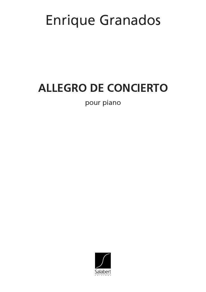 Allegro De Concierto
